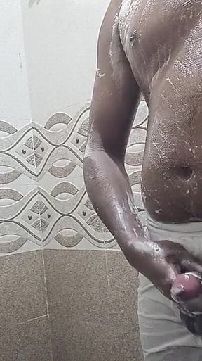 Cum in Shower