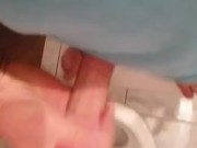 a horny day begins with a cumshot