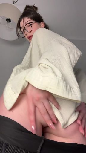 Amateur GF gives a wild blowjob on OnlyFans