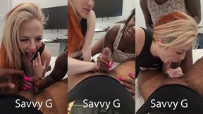 double trouble: ayla harper & omgiana s sultry pov blowjob