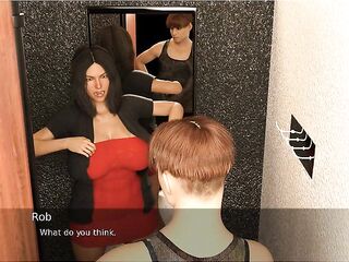 Project Hotwife - Gameplay - Roleplay - Shop Clerk Shows Cloths to Hotwife