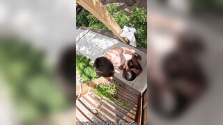 Man deep-throats off heterosexual whiteboy with large weenie!