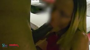 casada realiza sua fantasia com um dotado de verdade
