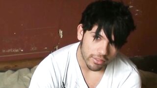 RealAltGuys.com - Good looking emo twink jacks off his hairy dick solo and shoots his