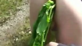 My nasty wife loves when I drill her asshole with a carrot