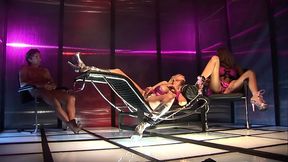 Carly Parker And Stacey Saran Get Jizz Splattered All Over Their Breasts