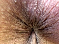 Homemade anal close up