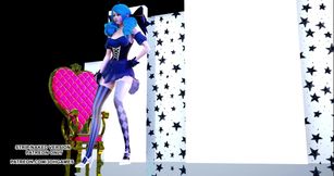 Bestie - Excuseme Gwen sexy kpop dance league of legends