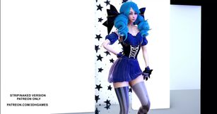 Bestie - Excuseme Gwen sexy kpop dance league of legends