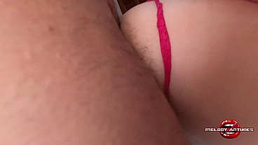 LOIRA SENTOU GOSTOSO ROLA NO CU ROSA ATÉ QUE O MAGRELO DOTADO SOCOU COM FORÇA E ENCHEU DE LEITE O RABO DA SAFADA MELODY ANTUNES / PARTE 04