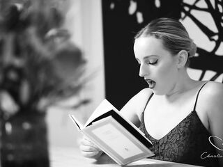 Amber Moore's Erotic Stories Make Charlie Forde Cum Hard!