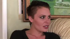 Short-Haired MILF Gets Face Fucked Until Cumming Hard