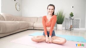 Flexible Sawyer Cassidy Takes A Fat Meat