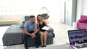 are you worthy for porn? only aska can judge that! the baddest girls make the baddest castings