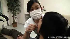 Japanese Dentist Ria Mikotori Engages In Steamy 69 Position Playtime