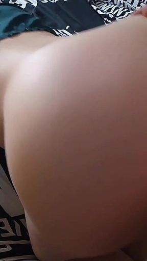 POV - Cum on Step Sister's Beautiful Ass Before Her Date