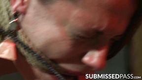 Submissive babe dominated, spanked and toyed