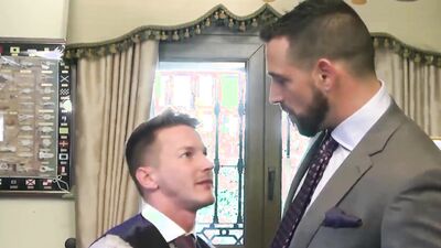 Naughty gentlemen Darius Ferdynand & Enzo Rimenez are having sex