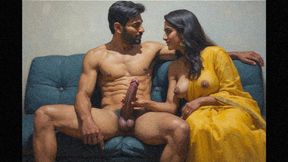 Indian wet pussy hot boyfriend helps his girlfriend to cum