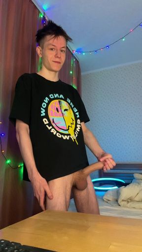 23cm Cock Stroked to Quick Abstinence Breaking Load