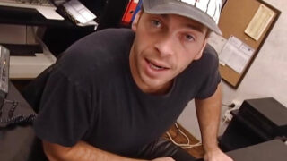 Slut takes intense anal from Andrew Youngman and Frank Gun in steamy threesome