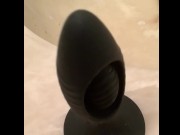 Mature MILF BBW Wearable Butt Plug Ass Vibrating Toy