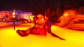 Succubus Tempts Young Witch in Forbidden Hentai Lust Spell