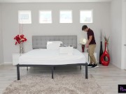 PUREMATURE Jordan Maxx Makes Mover Stuff Her Box