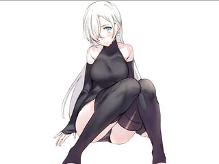 JOI manga con Elizabeth de Nanatsu no Taizai. Voz española.