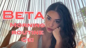 Beta Morning Routine JOI and CEI