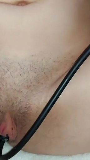 I Tear My Anus with a Blow-up and Pussy
