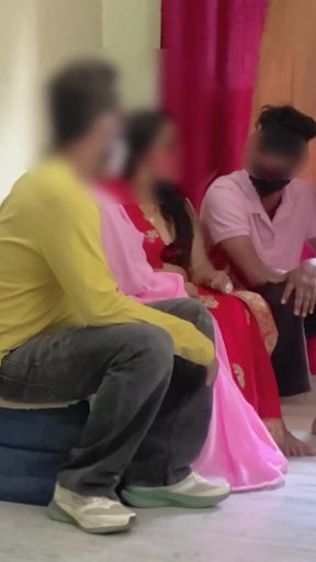 After marriage, sister-in-law come home Brother-in-law, leave each other's wives, Desi local village sexy video&hellip;   Clip 2