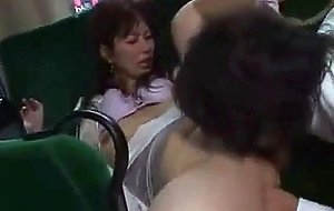 Japanes in the bus