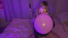 Huge 36" Balloon Inflation & Pretty Pink Balloons! (Giant vs Small)