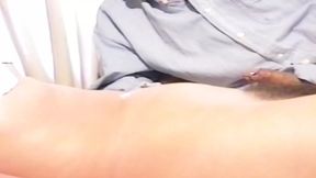 Three big cumshots in my mouth and face, I love milk