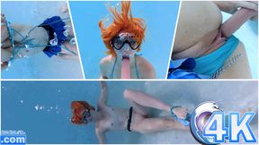 Nami Underwater Strip Tease