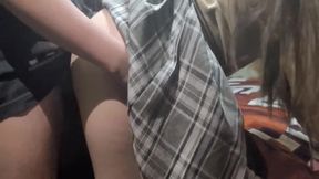 I Cum Inside My Stepsister, We Fucked After Class