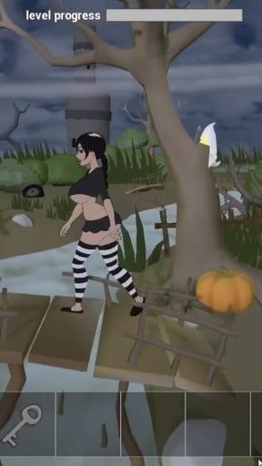 Fuckerman Halloween - We got witches, pumpkins and ghosts all sexy and hot   Clip 1