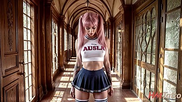 Fucked a tattooed cheerleader in college [AI]