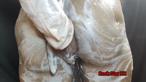 Desi Tamil wife nude bathing Video Recording Husband