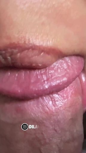 Blowjob close-up