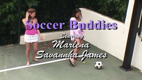 Horny slut bends over as lover fucks her with a big strap-on dildo