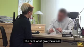Hungarian Milf Sells Her Services in a Sizzling Loan Agent Audition