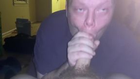 Deep-Throat Str8 Folks Manmeat till he Erupts