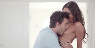 Adorable Zoe Bloom moans seductively while her lov