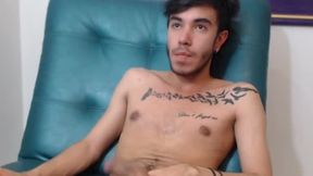 Adam Jerks His Delicous Dick and Cums - Solo