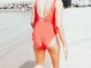 SOLO FEMALE NYC PUBLIC BIKE TRAIL PUBLIC TEASING WALKING NUDE COSPLAY