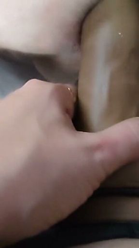 Anal Strapon with Husband