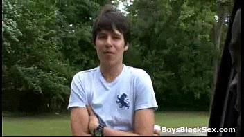 BlacksOnBoys - Nasty sexy boys fuck young white sexy gay guys 17
