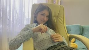 Squirting and Humiliating My Cuck Slave